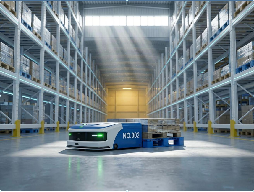 大型机场货运站特运库智能化 AGV 搬运系统